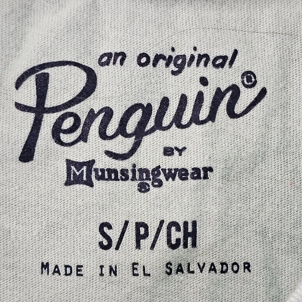 Official Penguin Musingwear Blue Short Sleeve Cotton T-Shirt Men's‎ S